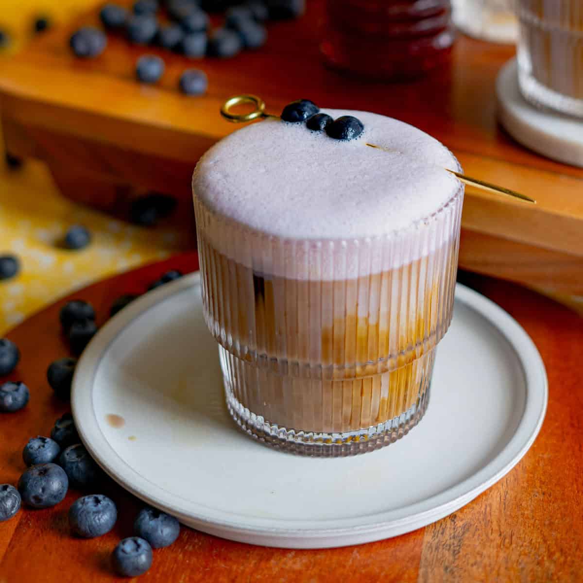 Blueberry Latte